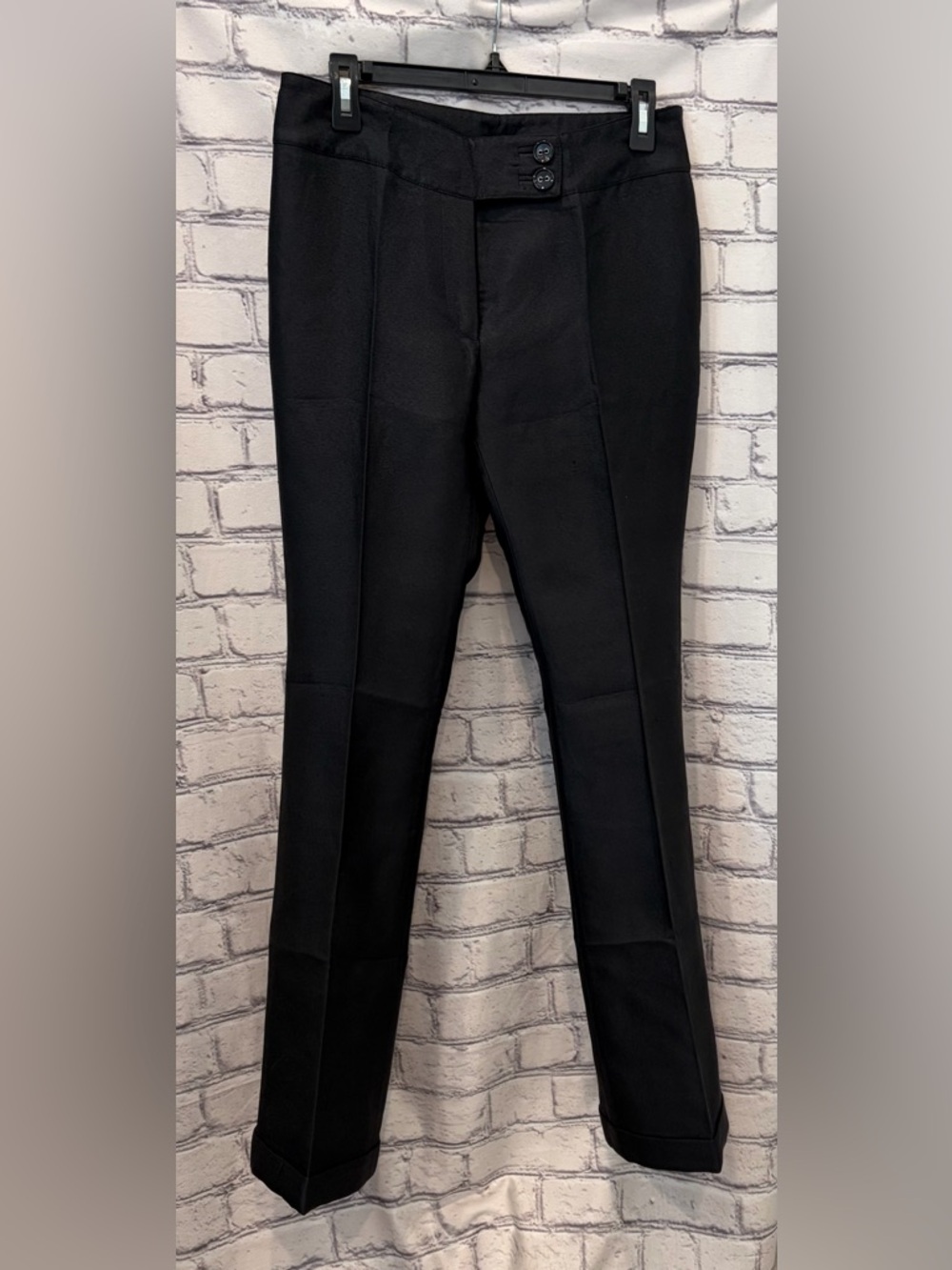 Burberry Size:42 Made in Italy 🇮🇹 Classic Black Tailored  Women  Pants